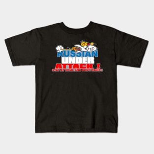 russian under attack ! Kids T-Shirt